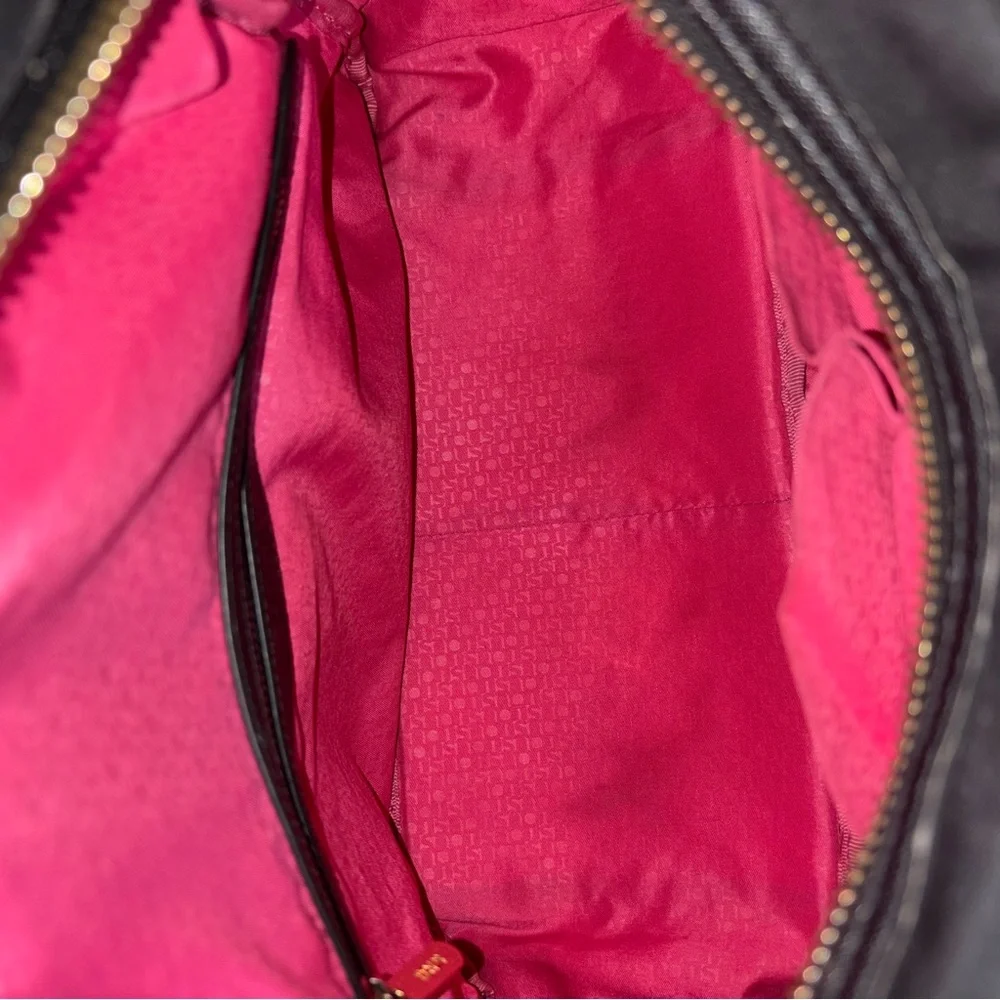 TOUS Brunock Chain Black Satchel Bag